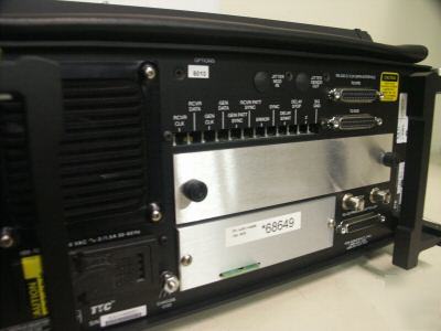 Ttc/acterna 6000A communications analyzer. bert, signal