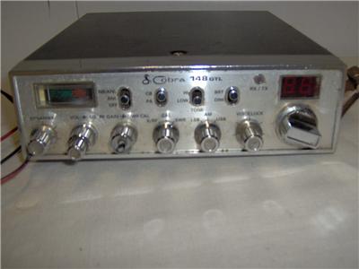 Cobra cb radio/ model 148GTL/ with microphone