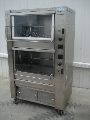 2001 hickory 10.10E double rotisserie oven baskets