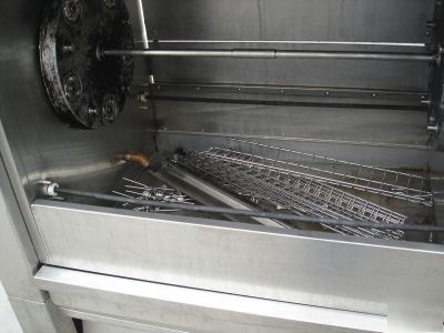 2001 hickory 10.10E double rotisserie oven baskets