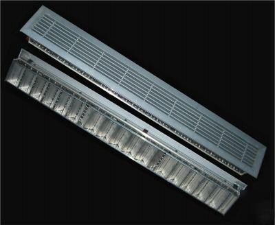 4 inch floor/wall slot diffuser hvac register longalum.