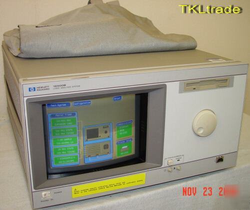 Hp 16500B fully loaded modules &oscilloscopes,manuals..