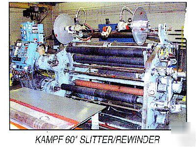 Kampf slitter rewinder 60