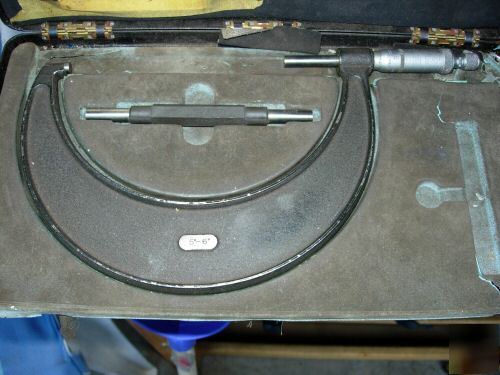 M & w micrometer set of five 