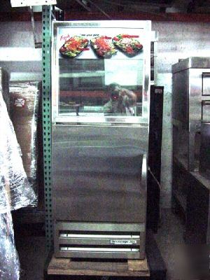 New beverage air pass thru refrigerator half doors 