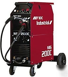 New boc 200C mig welder 240V