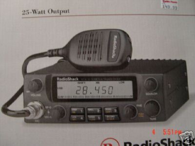 New radio shack htx-10 meter ham radio tranceiver * *