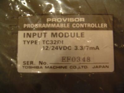 New toshiba provisor plc input module TC32DI 