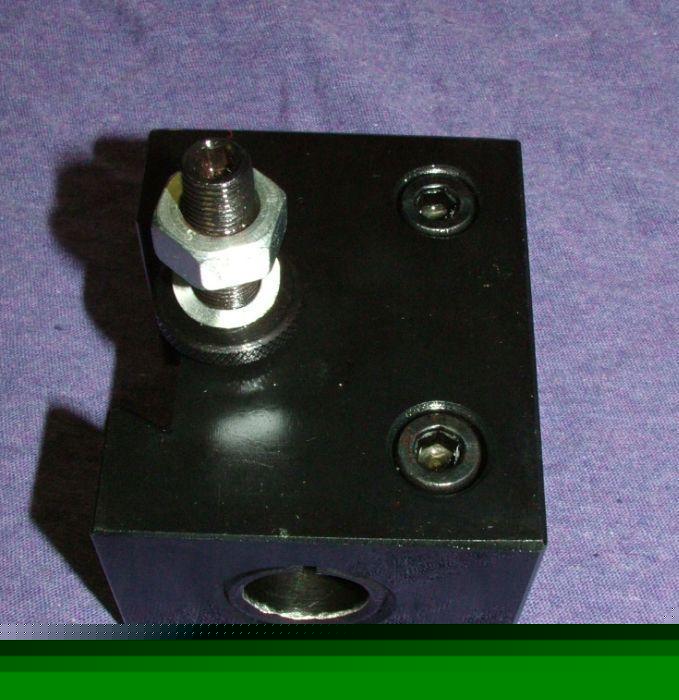 Quick change lathe lg bore tool holder aloris axa size