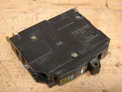 Square d qob 20A single pole circuit breaker 1