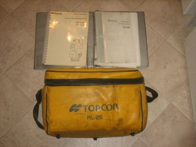 Topcon APL1A robotic total station plus accesories 