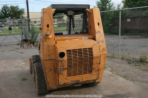 Case 1840 diesel skid steer loader bobcat noresrv 