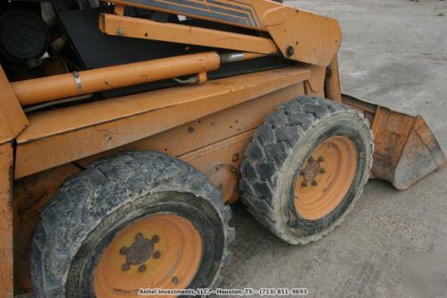 Case 1840 diesel skid steer loader bobcat noresrv 