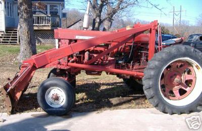 Farmall 460D with farmhand f-11 loader international ih