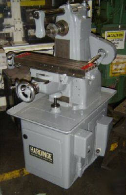 Hardinge universal horizontal mill, 6 1/2