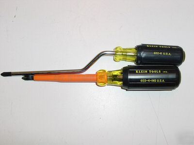 Klein tools 600 series screwdriver set + 603-4-insulate