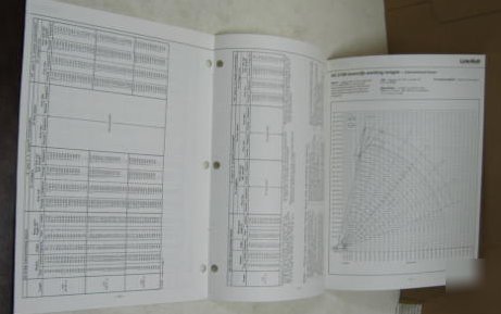 Link belt 1984 hc-218A crane specs brochure