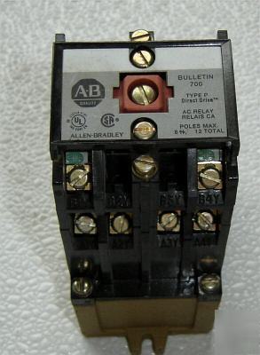 Lot of 8 allen bradley relays 700-P600A1