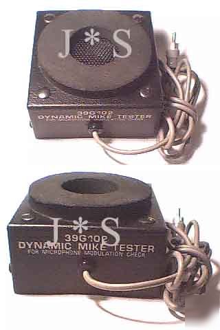 Sencore 39G102 dynamic mike tester