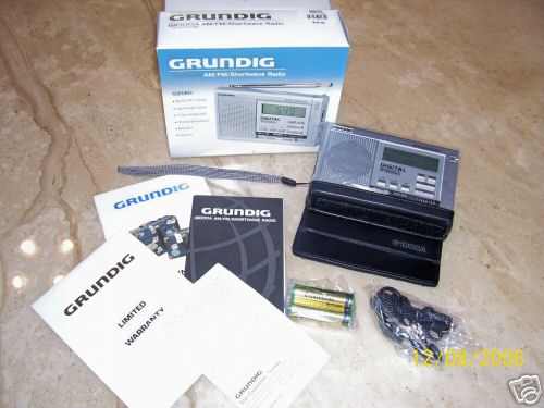 Grundig g5 shortwave radio user manual