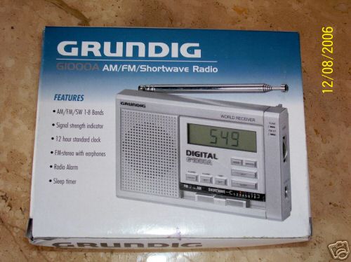  *** -grundig G1000A-am/fm shortwave radio***