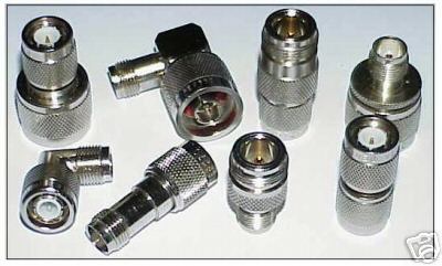 07-02869 8-piece pasternack tnc & n coaxial adapter set