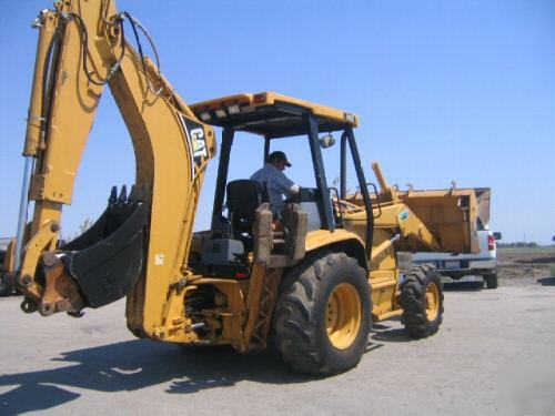 1998 cat 416C backhoe, 4X4, 4N1 bkt, lo , cheap