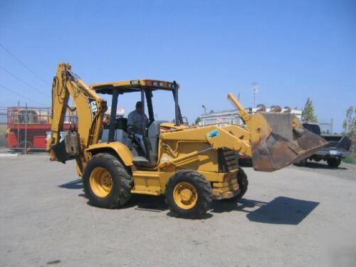 1998 cat 416C backhoe, 4X4, 4N1 bkt, lo , cheap