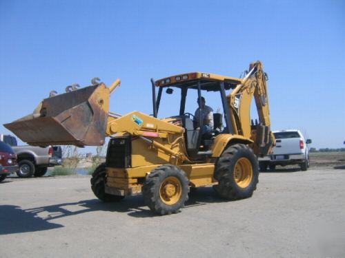 1998 cat 416C backhoe, 4X4, 4N1 bkt, lo , cheap