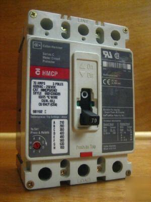 Cutler hammer breaker HMCP070M2 70 amp 70AMP 70A a