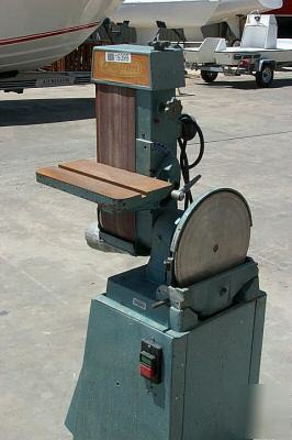 Daton sander grinder pedistal 12' disk & 6