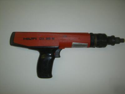 Hilti dx 36 m powder actuated tool used one time