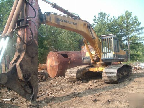 Komatsu PC400LC with 220 labounty shear, runs great