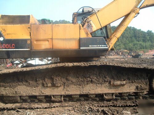 Komatsu PC400LC with 220 labounty shear, runs great