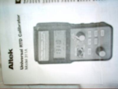 New altek 311A rtd calibrator 