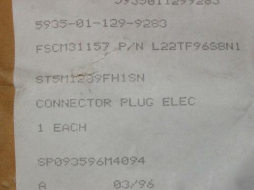 New mil spec electrical connectors 16 each 