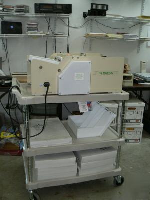 Rb sun hs-1600 gutter cut business card cutter slitter