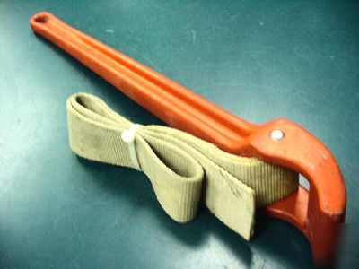 Ridgid no. 5 strap wrench pipe plumbingtubing tool 