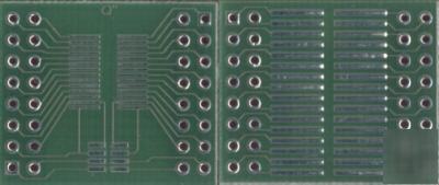 Smd adapter tssop 0.65 sot 23 sop 1.27 