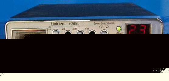 Uniden model PC68XL cb radio 40 channels