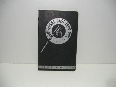 Universal cast iron pipe manual 1942 central foundry c