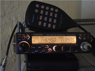 Yaesu ft-5100 dual band vhf/uhf very nice condition