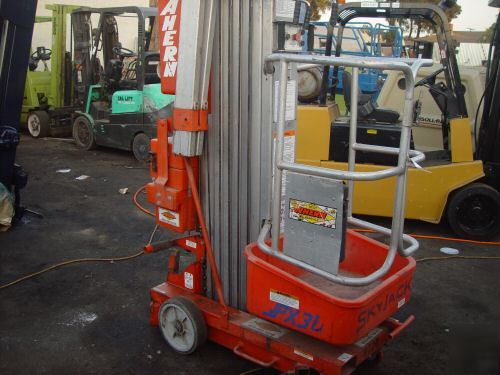 1999 skyjack sjpx-30 30' height platform man lift X30 