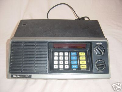 Bearcat police scanner m 210 **works**