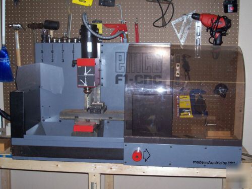 Emco cnc F1 mill and emco cnc compact 5 lathe 