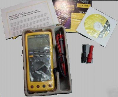 Fluke 187 multimeter true rms and lifetime warranty