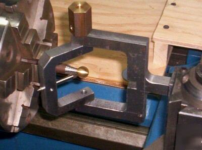 Lathe tool post radius ball turning attachment 