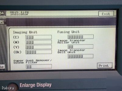 Minolta cf 2002 color copier printer scanner