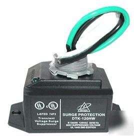 New ditek dtk-120HW 120VAC surge protector hard wired 