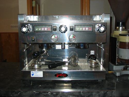 San remo, double espresso/cappuccino machine